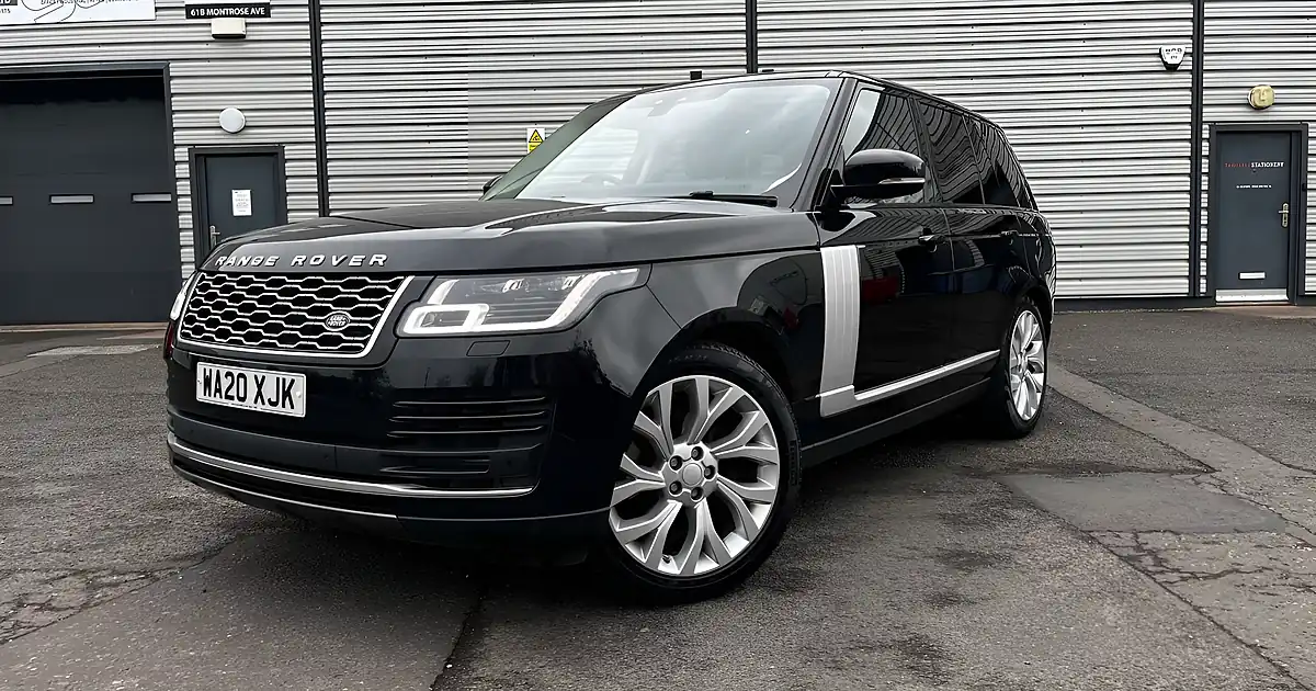 Used 2020 Land Rover Range Rover Westminster Black - Front View