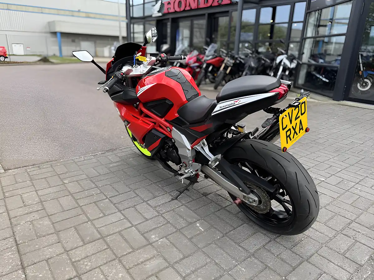 Used 2020 Lexmoto Lxr 380 Red - Interior and Exterior details 7