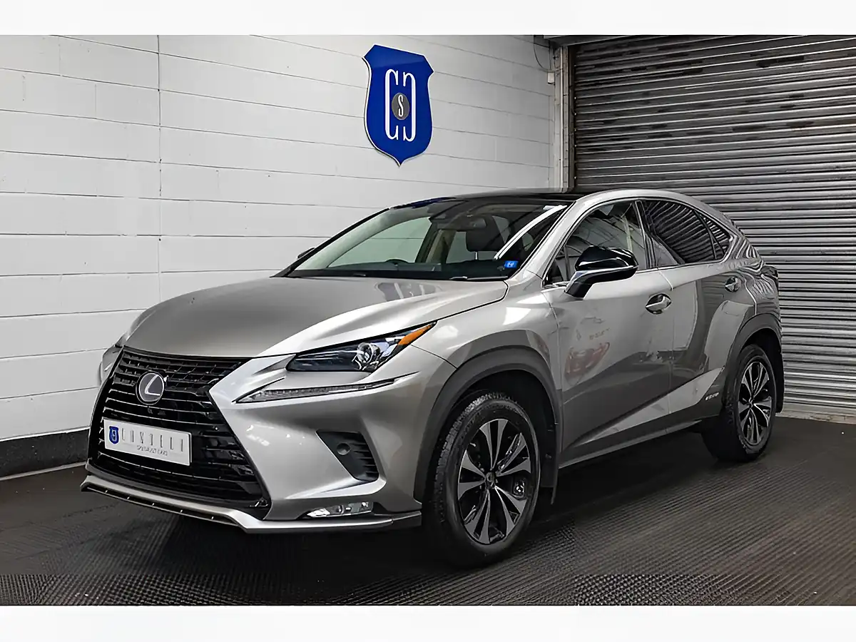 Used 2020 Lexus Nx Premium Silver - Front View
