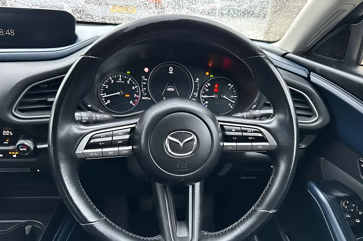Used 2020 Mazda CX-30 Se-L Lux Blue - Interior and Exterior details 10