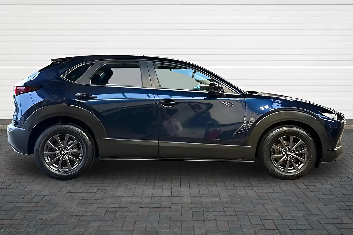 Used 2020 Mazda CX-30 Se-L Lux Blue - Interior and Exterior details 2