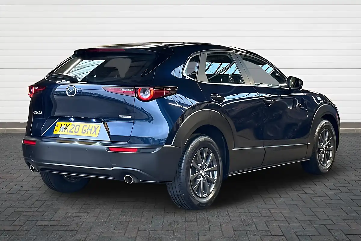 Used 2020 Mazda CX-30 Se-L Lux Blue - Interior and Exterior details 3