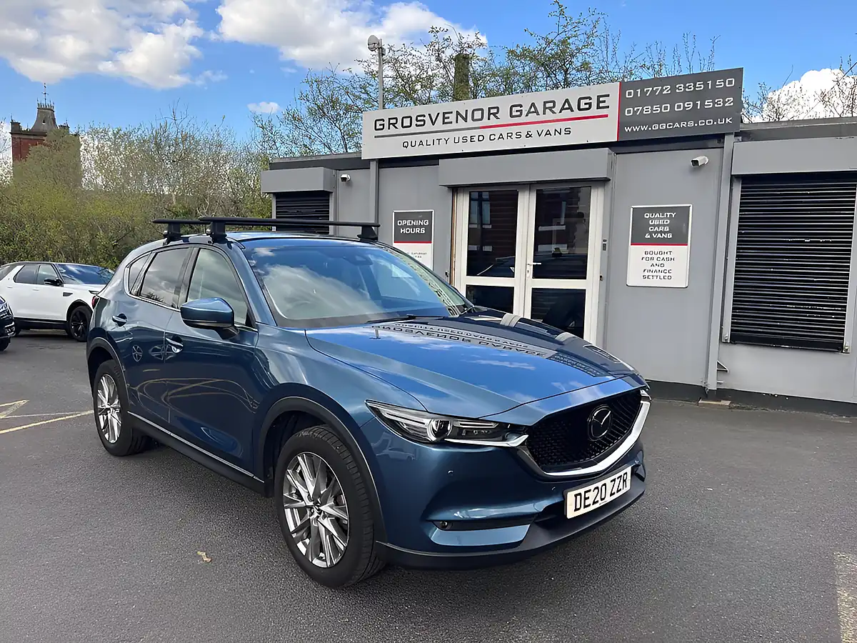 Used 2020 Mazda CX-5 Sport Eternal Blue - Front View