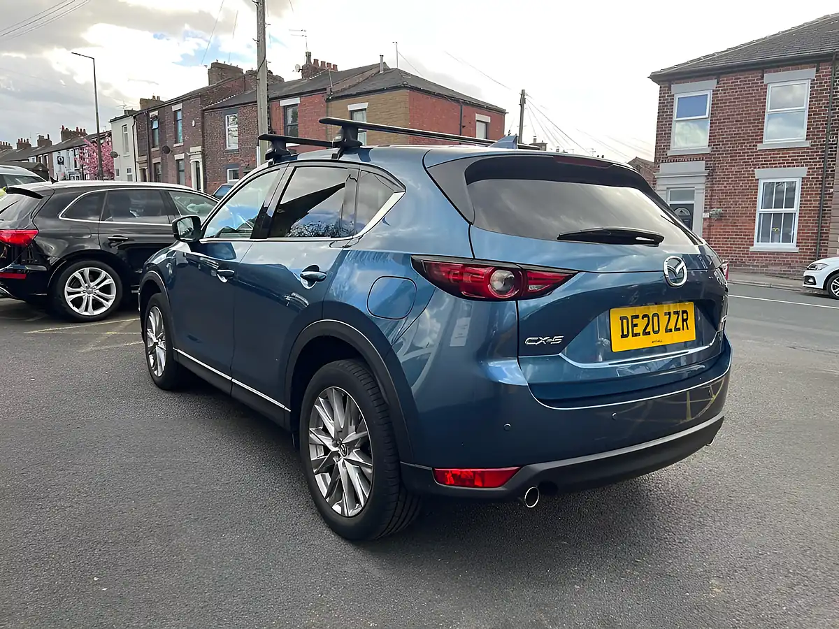 Used 2020 Mazda CX-5 Sport Eternal Blue - Interior and Exterior details 5