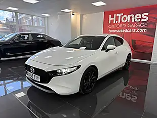 Used 2020 Mazda Mazda3 GT Sport Tech Arctic White - Interior and Exterior details 17
