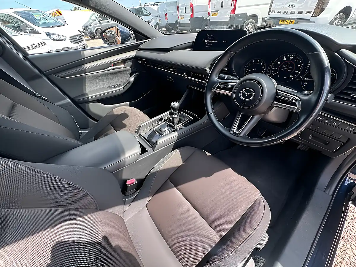 Used 2020 Mazda Mazda3 Sport Lux Blue - Interior and Exterior details 12
