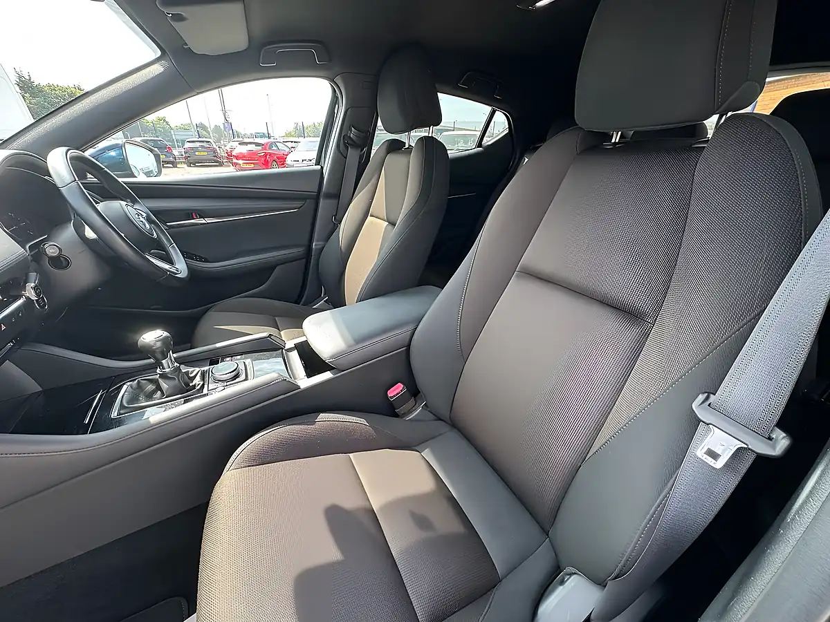 Used 2020 Mazda Mazda3 Sport Lux Blue - Interior and Exterior details 14