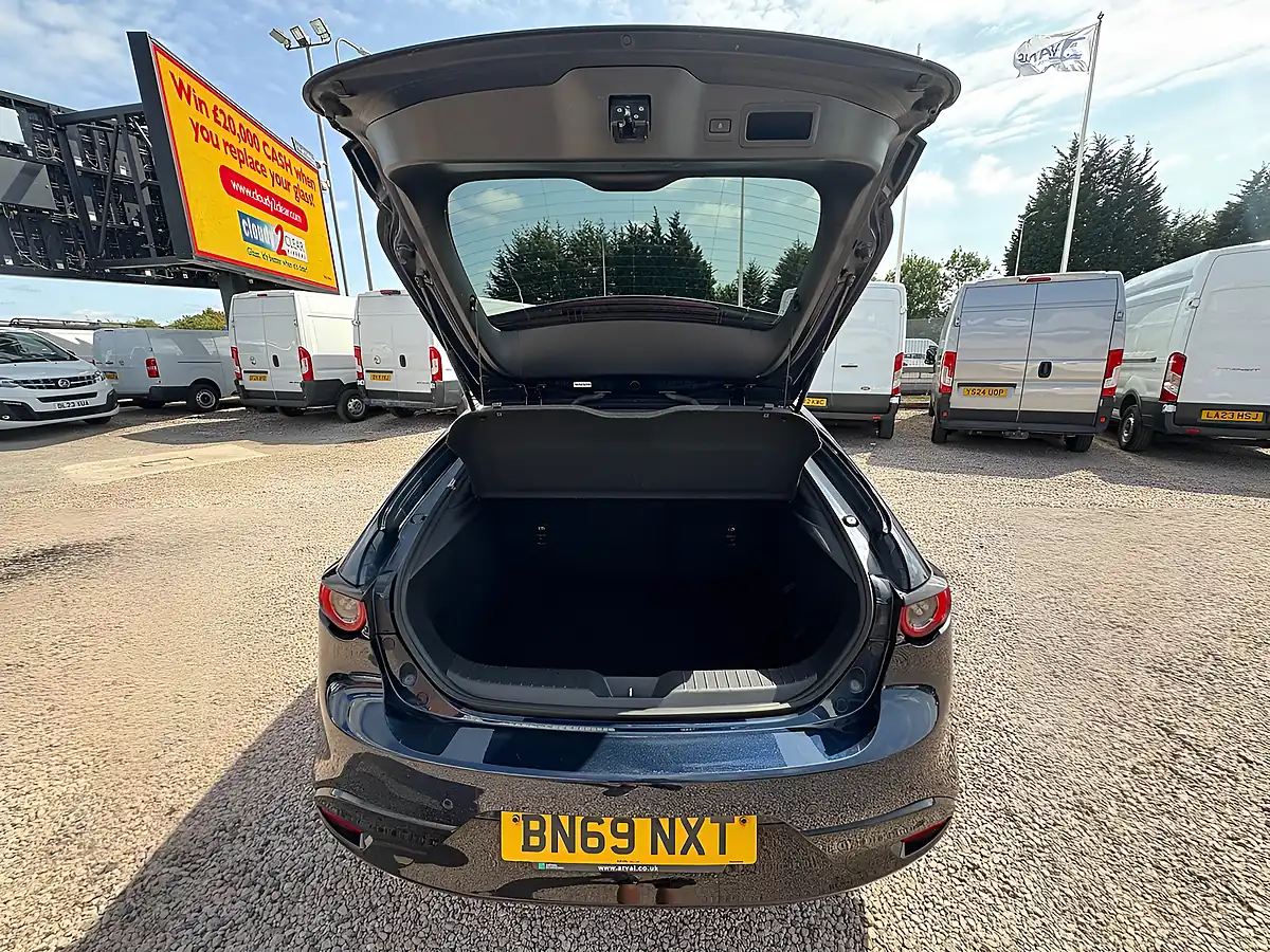 Used 2020 Mazda Mazda3 Sport Lux Blue - Interior and Exterior details 16