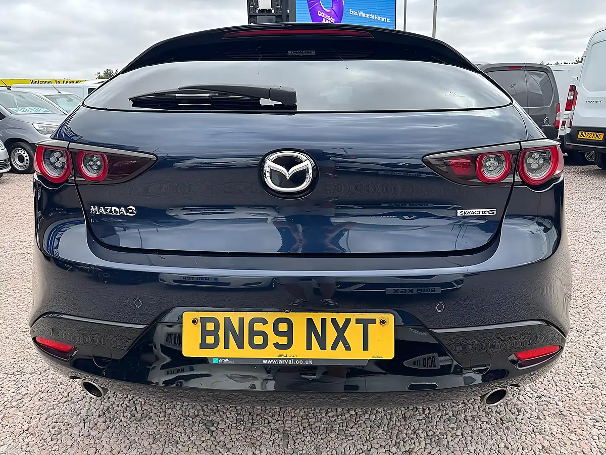 Used 2020 Mazda Mazda3 Sport Lux Blue - Interior and Exterior details 5