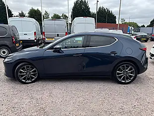 Used 2020 Mazda Mazda3 Sport Lux Blue - Interior and Exterior details 9