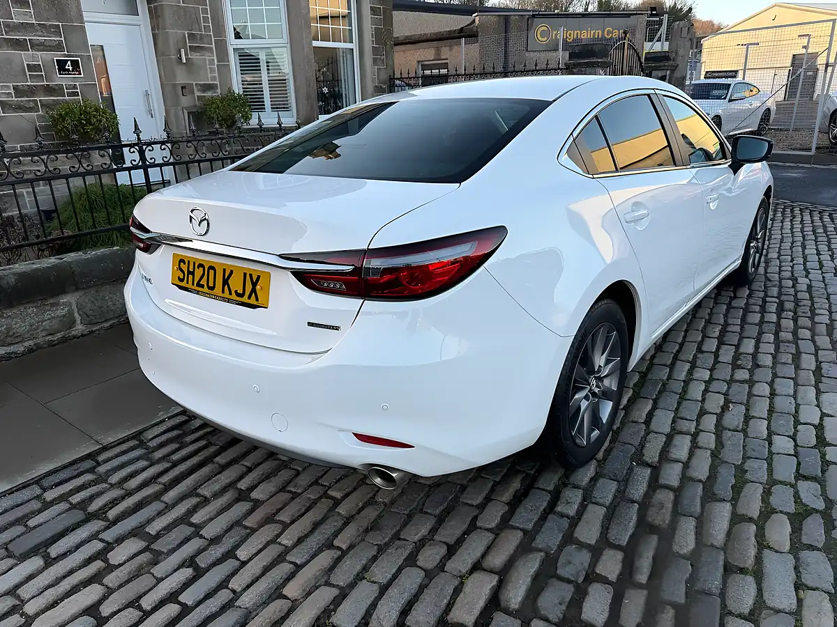 Used 2020 Mazda Mazda6 Se-L Nav+ Arctic White - Interior and Exterior details 12