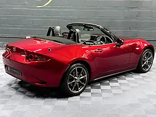 Used 2020 Mazda MX-5 Sport Tech Red - Interior and Exterior details 14