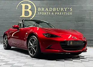 Used 2020 Mazda MX-5 Sport Tech Red - Interior and Exterior details 5