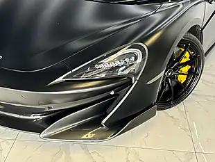 Used 2020 Mclaren 600LT Spider Black - Interior and Exterior details 11