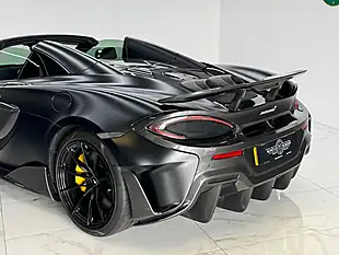 Used 2020 Mclaren 600LT Spider Black - Interior and Exterior details 13