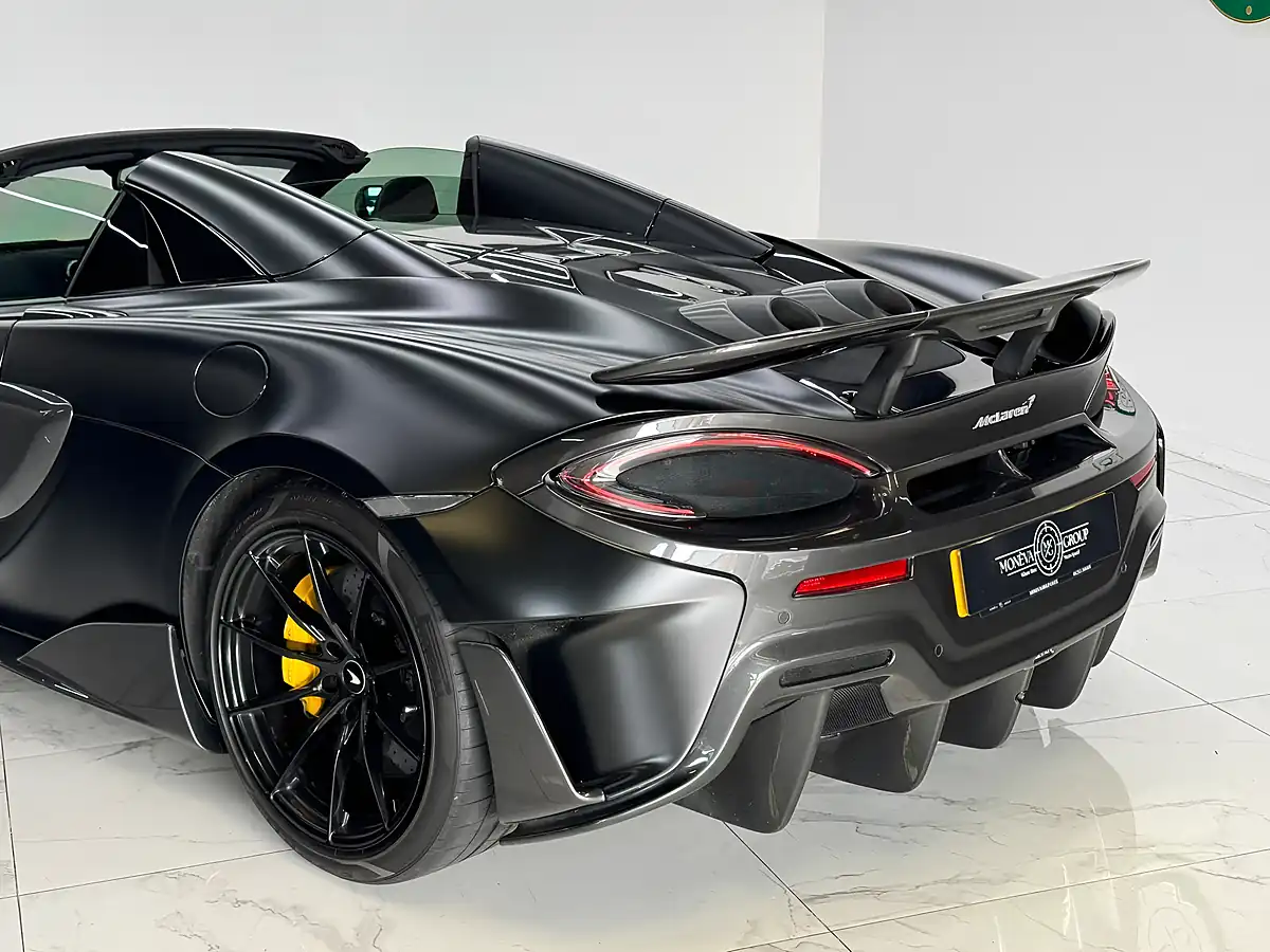 Used 2020 Mclaren 600LT Spider Black - Interior and Exterior details 13