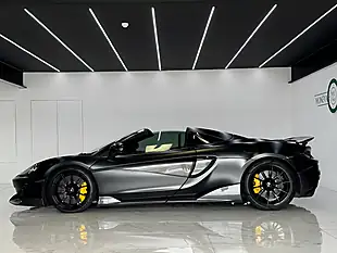 Used 2020 Mclaren 600LT Spider Black - Interior and Exterior details 3