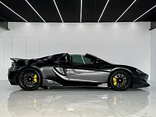 Used 2020 Mclaren 600LT Spider Black - Interior and Exterior details 4