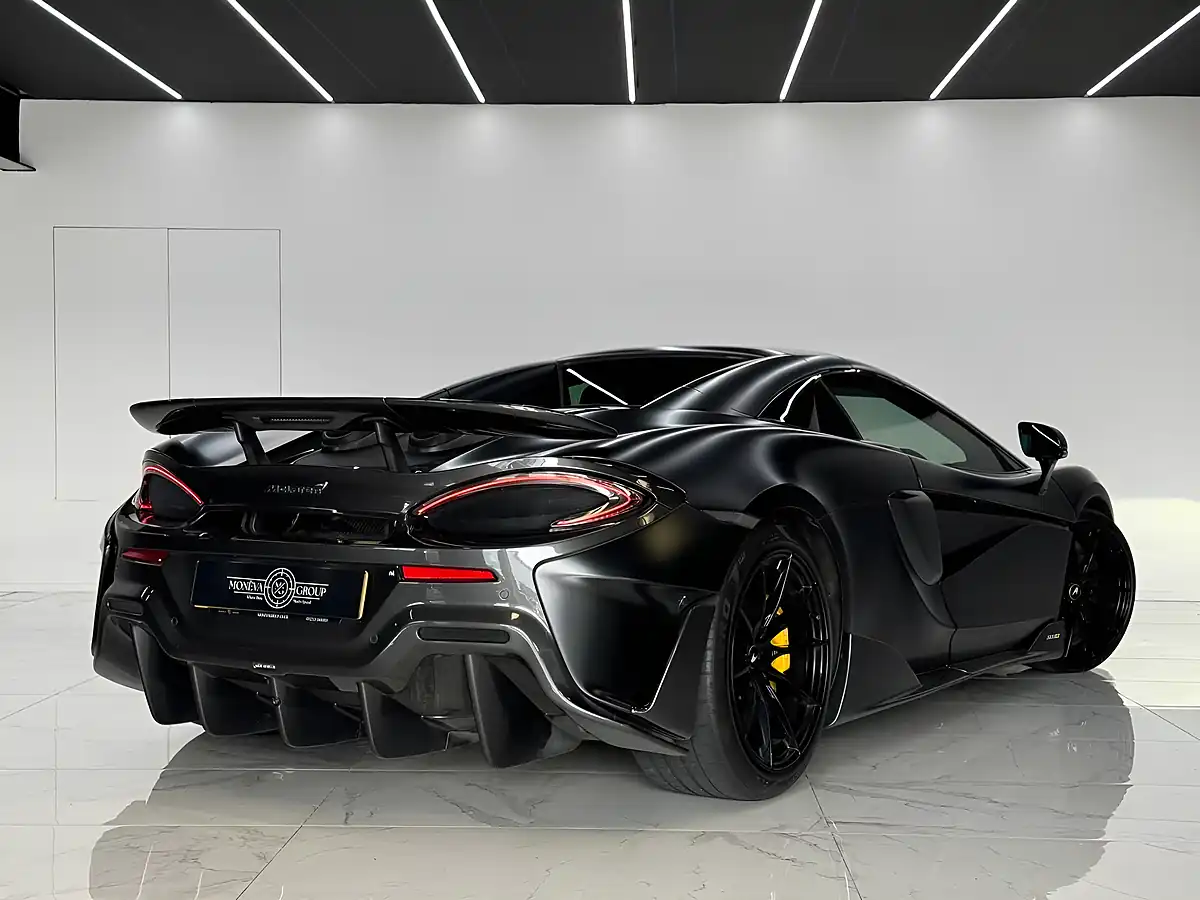 Used 2020 Mclaren 600LT Spider Black - Interior and Exterior details 6