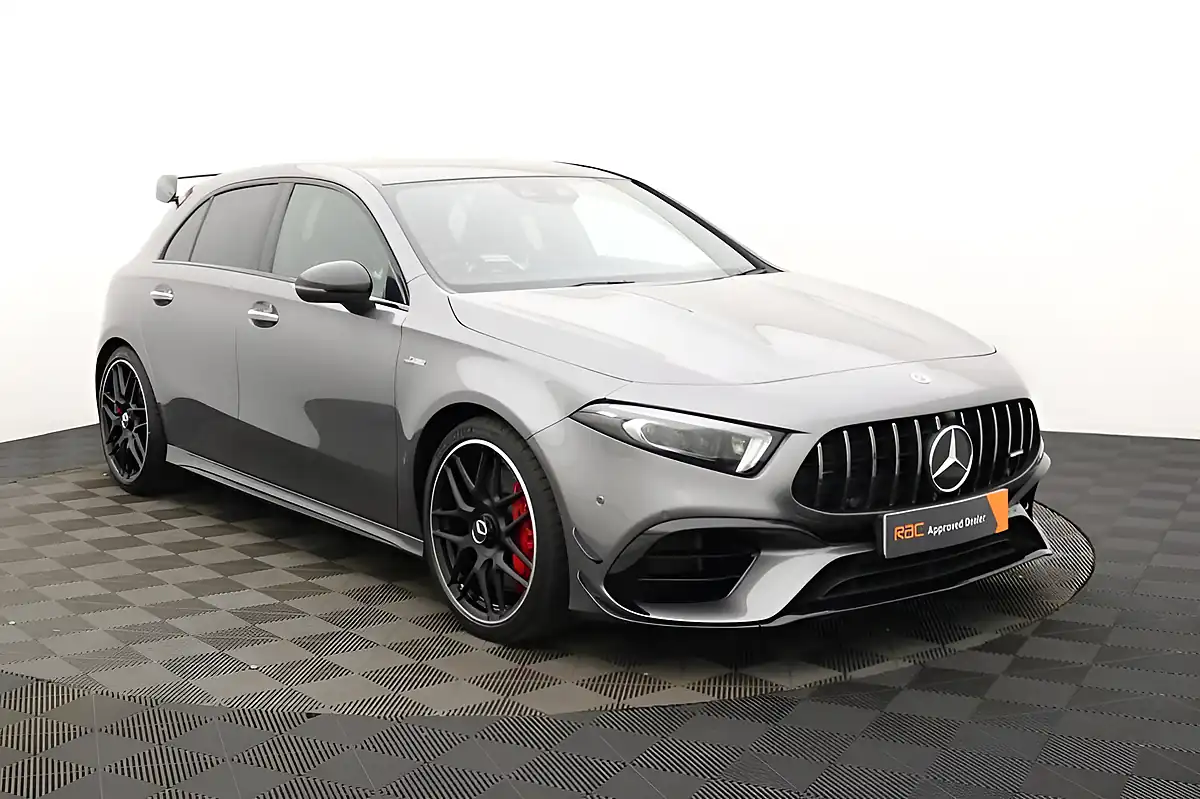 Used 2020 Mercedes-Benz a-Class A45 AMG S Plus Grey - Interior and Exterior details 10