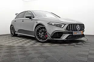Used 2020 Mercedes-Benz a-Class A45 AMG S Plus Grey - Interior and Exterior details 12