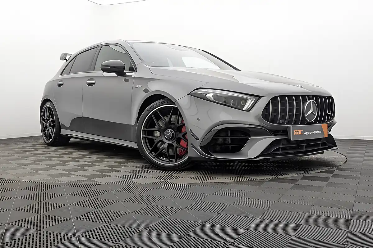 Used 2020 Mercedes-Benz a-Class A45 AMG S Plus Grey - Interior and Exterior details 12