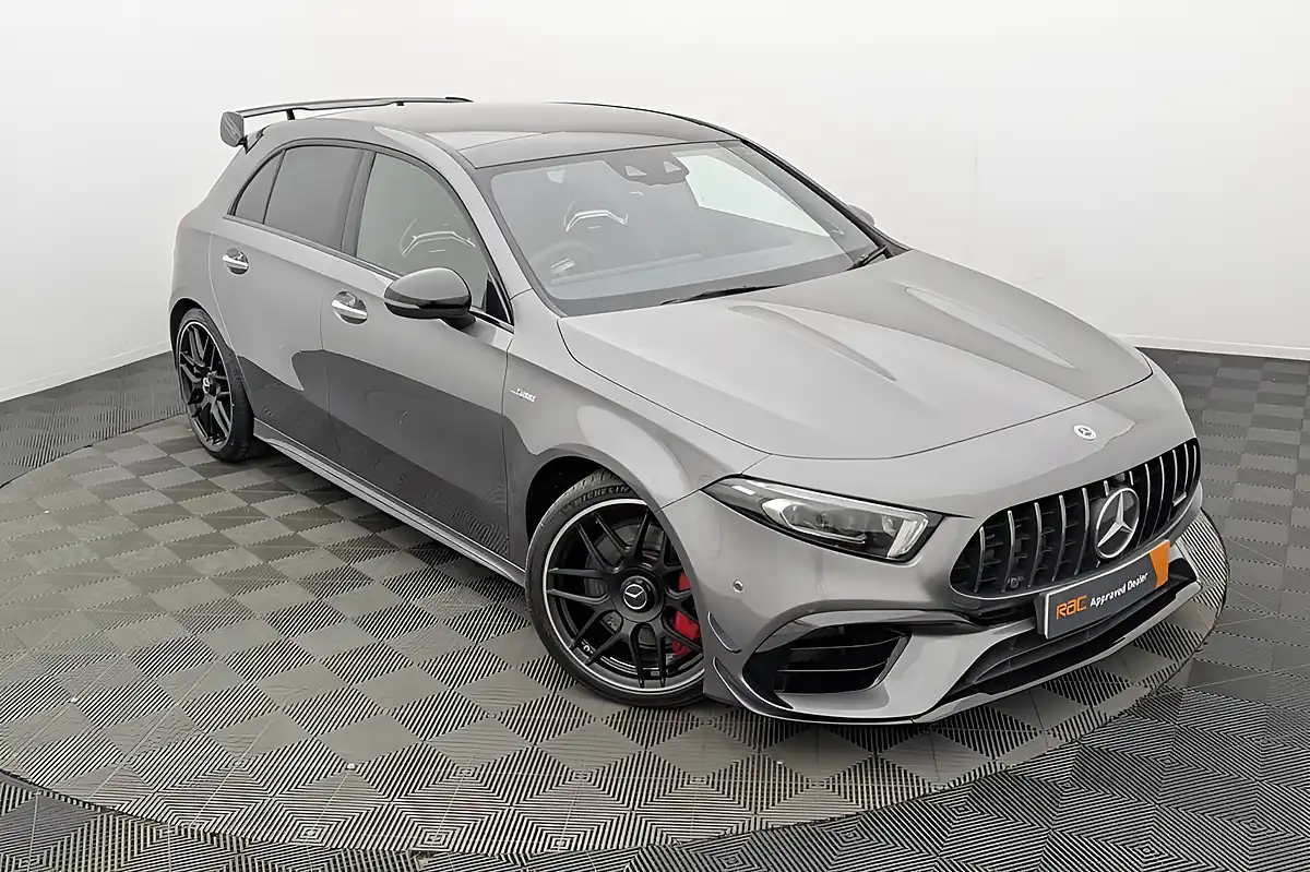 Used 2020 Mercedes-Benz a-Class A45 AMG S Plus Grey - Interior and Exterior details 14