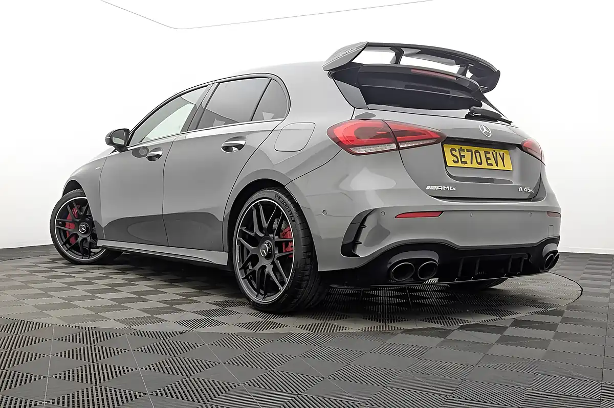 Used 2020 Mercedes-Benz a-Class A45 AMG S Plus Grey - Interior and Exterior details 16