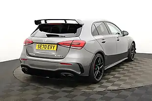Used 2020 Mercedes-Benz a-Class A45 AMG S Plus Grey - Interior and Exterior details 4