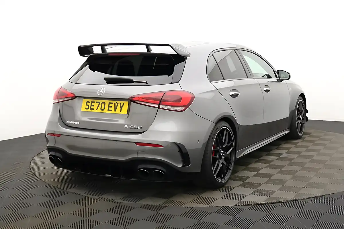 Used 2020 Mercedes-Benz a-Class A45 AMG S Plus Grey - Interior and Exterior details 4