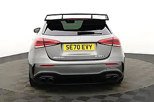 Used 2020 Mercedes-Benz a-Class A45 AMG S Plus Grey - Interior and Exterior details 5