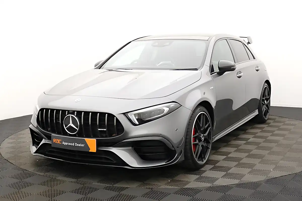 Used 2020 Mercedes-Benz a-Class A45 AMG S Plus Grey - Interior and Exterior details 8