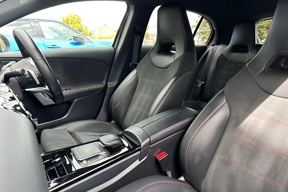 Used 2020 Mercedes-Benz a Class AMG Line Black - Interior and Exterior details 11