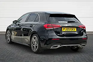 Used 2020 Mercedes-Benz a Class AMG Line Black - Interior and Exterior details 5