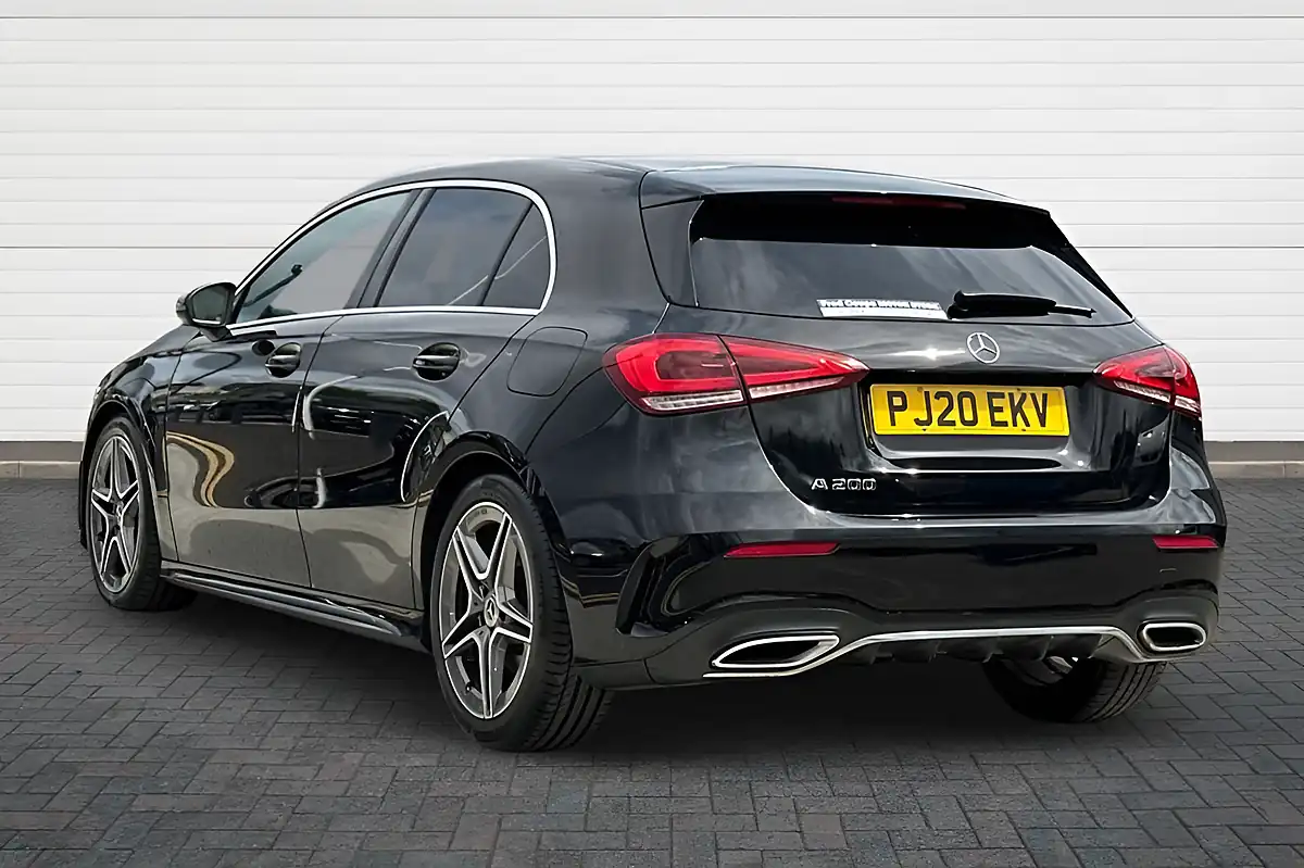 Used 2020 Mercedes-Benz a Class AMG Line Black - Interior and Exterior details 5