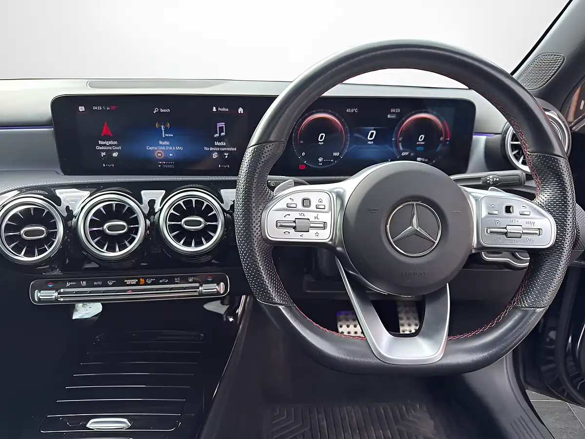 Used 2020 Mercedes-Benz a Class AMG Line Black - Interior and Exterior details 7