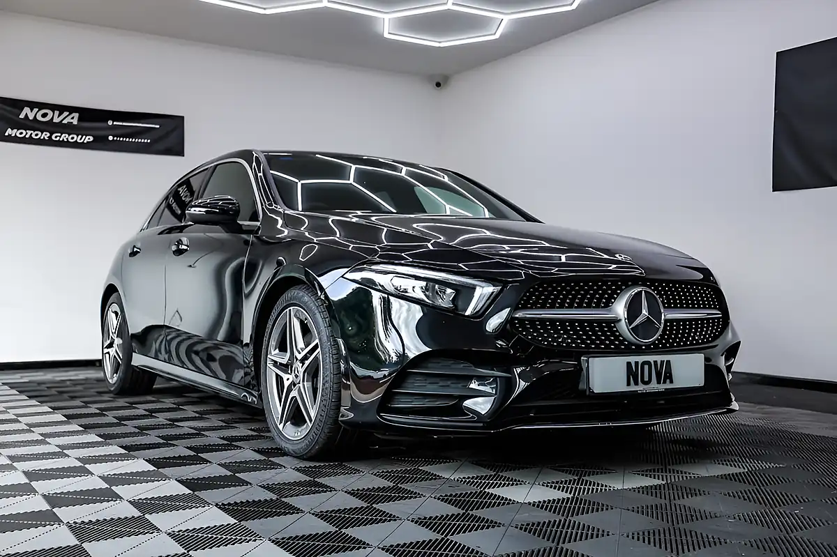 Used 2020 Mercedes-Benz a Class AMG Line Black - Interior and Exterior details 3