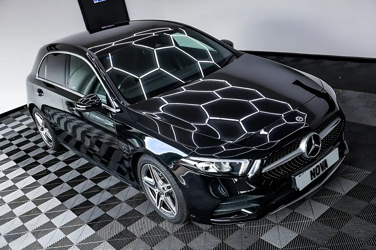 Used 2020 Mercedes-Benz a Class AMG Line Black - Interior and Exterior details 4