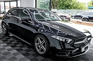 Used 2020 Mercedes-Benz a Class AMG Line Black - Interior and Exterior details 9