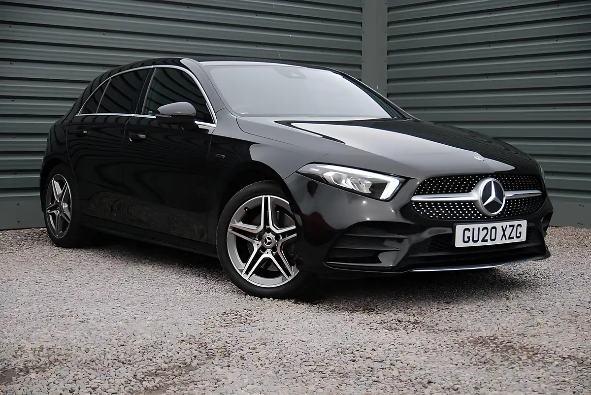 Used 2020 Mercedes-Benz a Class AMG Line Black - Interior and Exterior details 5