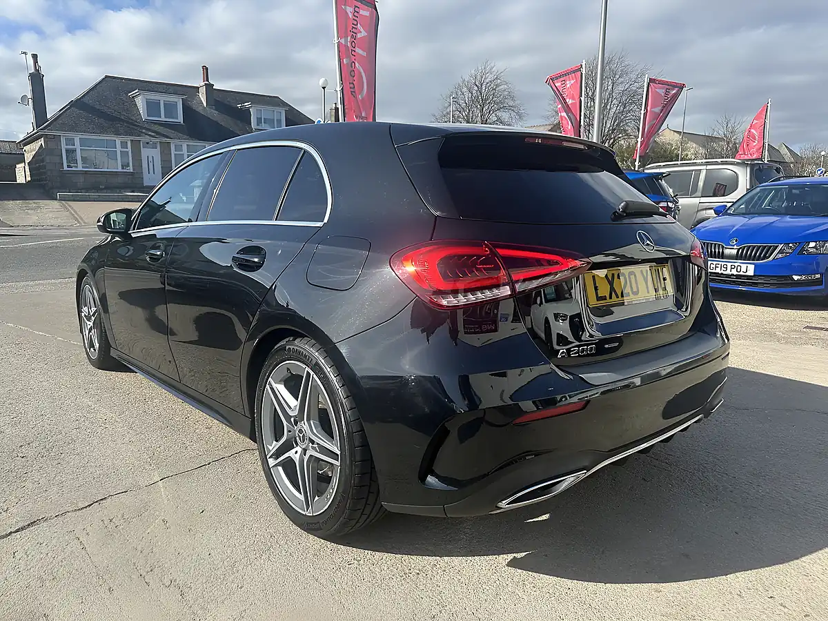 Used 2020 Mercedes-Benz a Class AMG Line Black - Interior and Exterior details 10