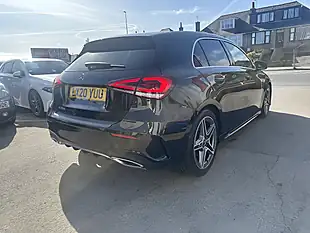 Used 2020 Mercedes-Benz a Class AMG Line Black - Interior and Exterior details 11