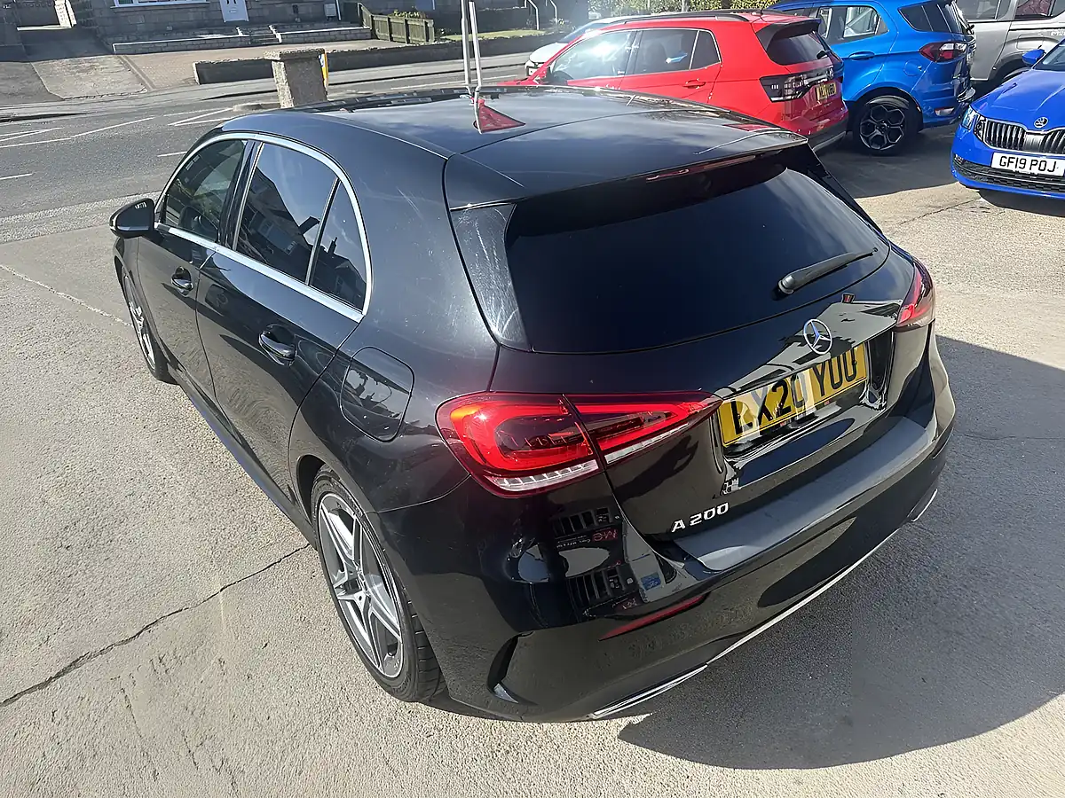 Used 2020 Mercedes-Benz a Class AMG Line Black - Interior and Exterior details 13