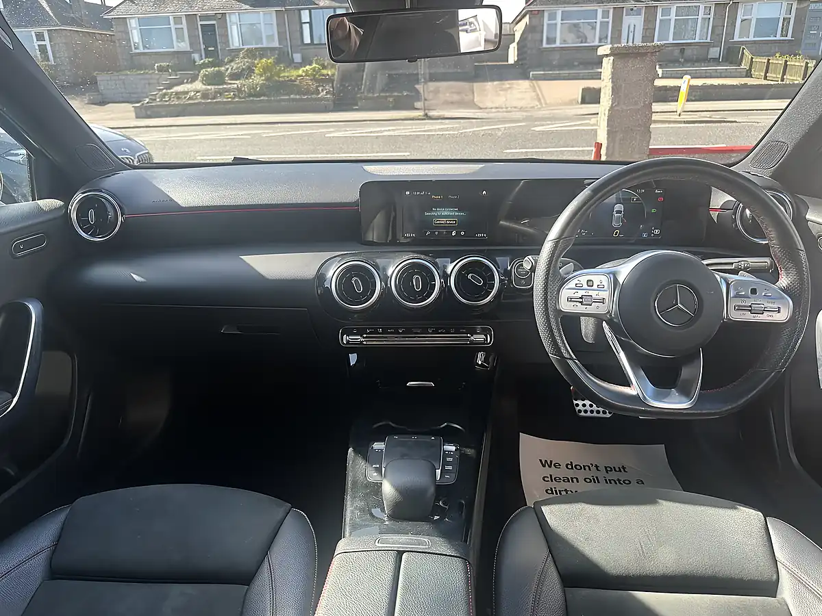 Used 2020 Mercedes-Benz a Class AMG Line Black - Interior and Exterior details 15
