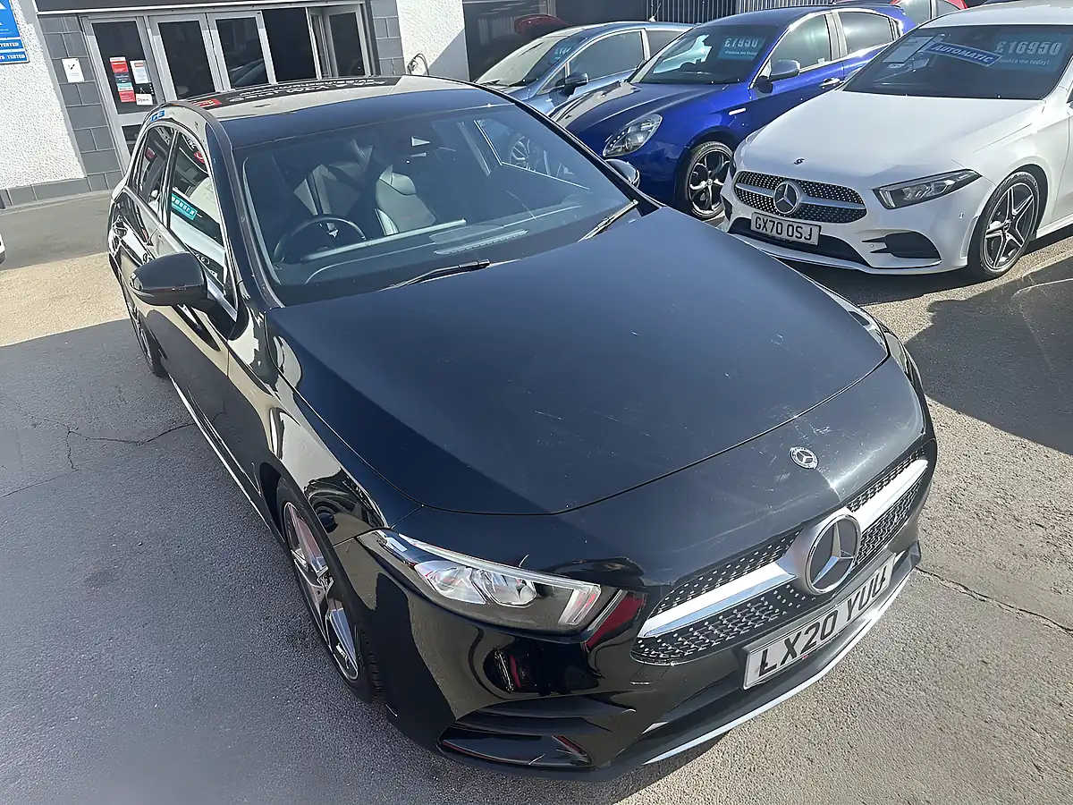 Used 2020 Mercedes-Benz a Class AMG Line Black - Interior and Exterior details 6