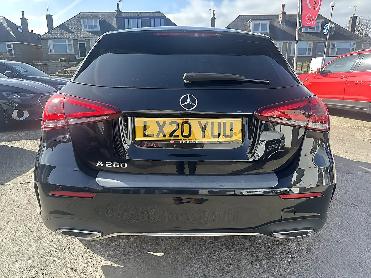 Used 2020 Mercedes-Benz a Class AMG Line Black - Interior and Exterior details 9