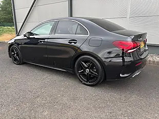 Used 2020 Mercedes-Benz a Class AMG Line (executive) Black - Interior and Exterior details 11