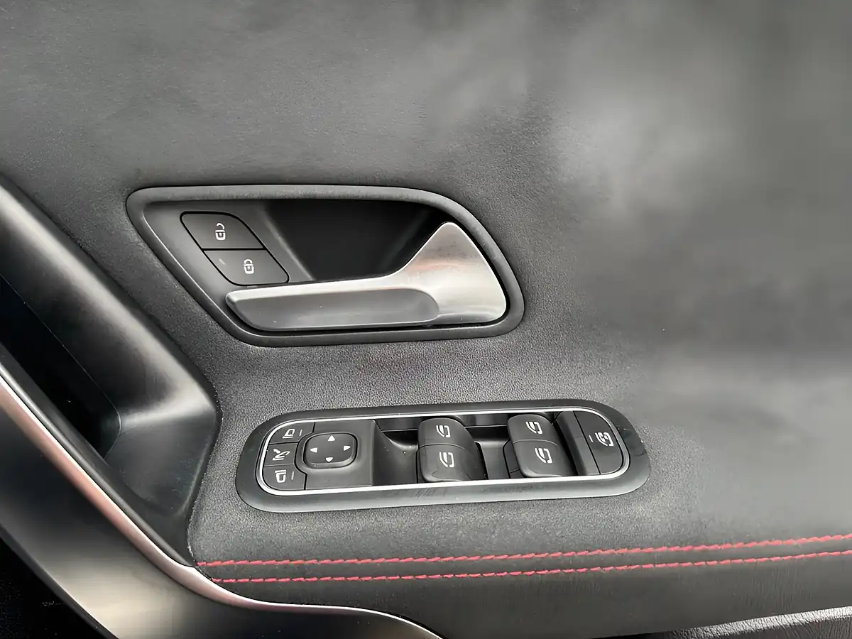 Used 2020 Mercedes-Benz a Class AMG Line (executive) Black - Interior and Exterior details 16