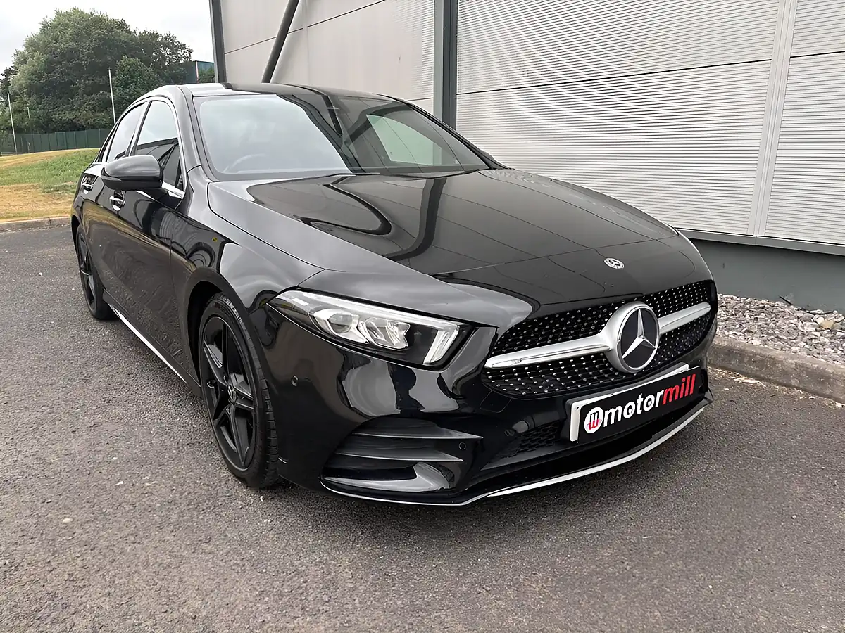 Used 2020 Mercedes-Benz a Class AMG Line (executive) Black - Interior and Exterior details 3