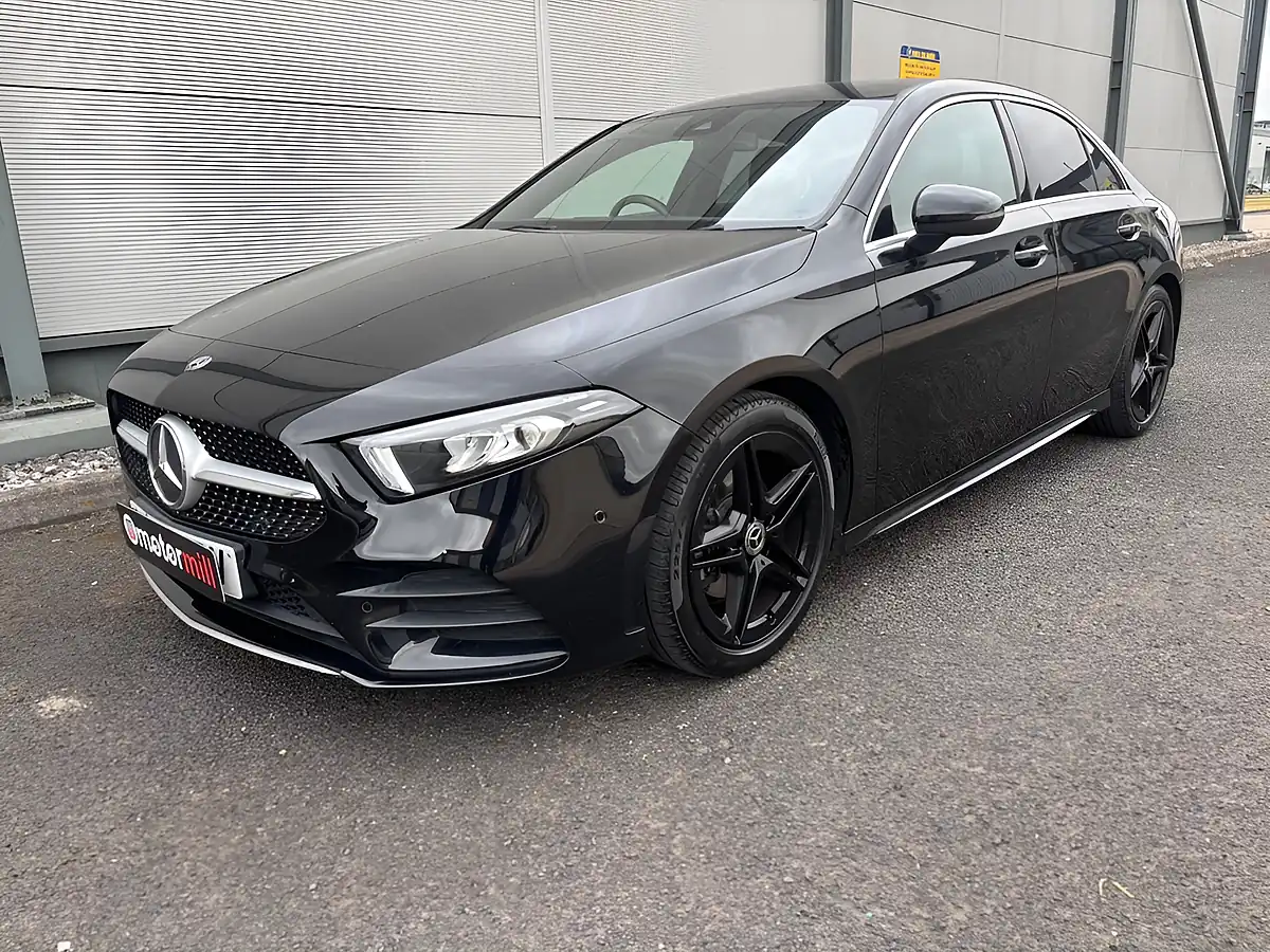 Used 2020 Mercedes-Benz a Class AMG Line (executive) Black - Interior and Exterior details 5